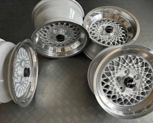 Rial Mesh 7+9x16 Mercedes SL SLC 107 W116 W123 W126 SEC Alufelgen Oldtimer rims - Bild 2 von 14