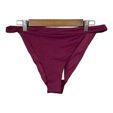 Andie Swim The Caicos Bikini Bottom in Plum Size XL NWT