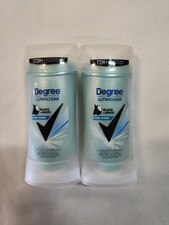 2 Degree Antiperspirant Deodorant Black White Pure Clean 2.6oz Each Exp 2/26 NEW