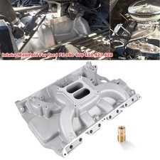 Satin Aluminum Dual Plane Intake Manifold R1148 For Ford Fe 390 406 410 427 428 Satin Aluminum Dual Plane Intake Manifold R1148 For Ford Fe 390 406 410 427 428