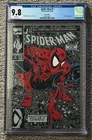 Spider-Man 1 CGC 9.8 White Pages - Silver Edition - 1990