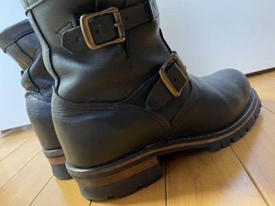 CHIPPEWA Short engineer boots (7E) 24.5cm - 25cm #0417 | eBay