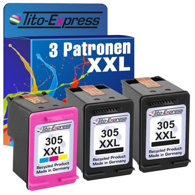 Patronen für HP 305 XL DeskJet 2710e 2720e 2810e 2820e 4110 4210 4220e Envy 6020