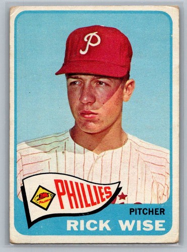 1965 Topps #322 Rick Wise - Picture 1 of 2