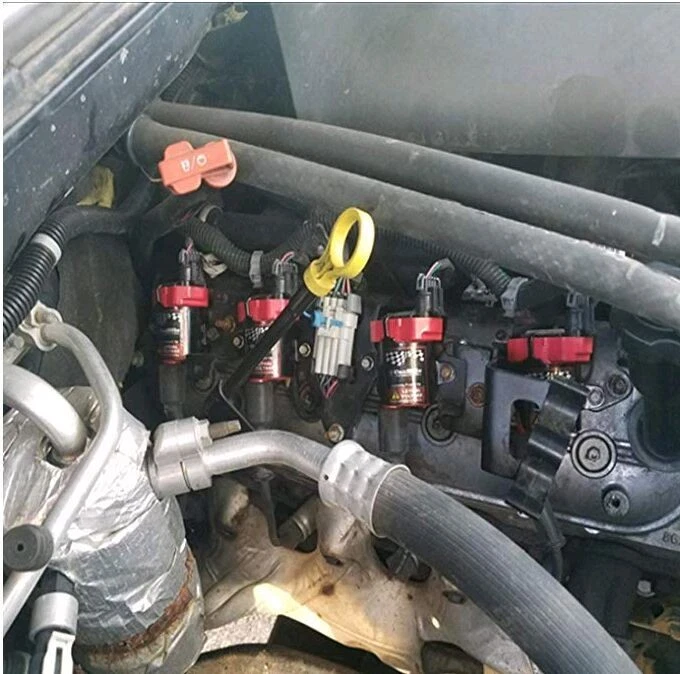 Комплект из 8 круглых катушек зажигания и проводов свечи зажигания для GMC Chevy Silverado 1500 5,3 л - Изображение 4 из 4