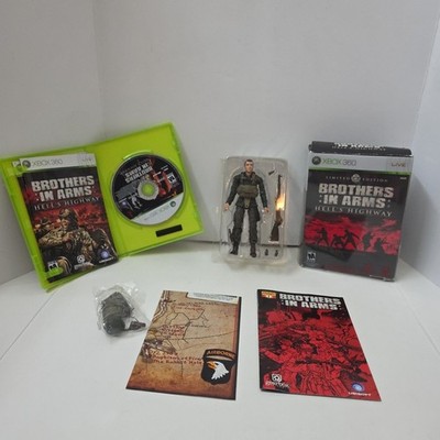 Brothers In Arms Hell s Highway Limited Edition Xbox 360 Complete CIB Figure +