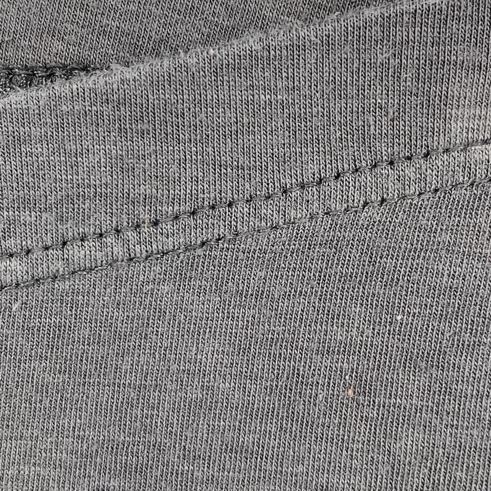 Leggings EILEEN FISHING XS Jersey de Algodão Orgânico Elástico Cropped Pull On Cinza EUA - Imagem 4 de 4