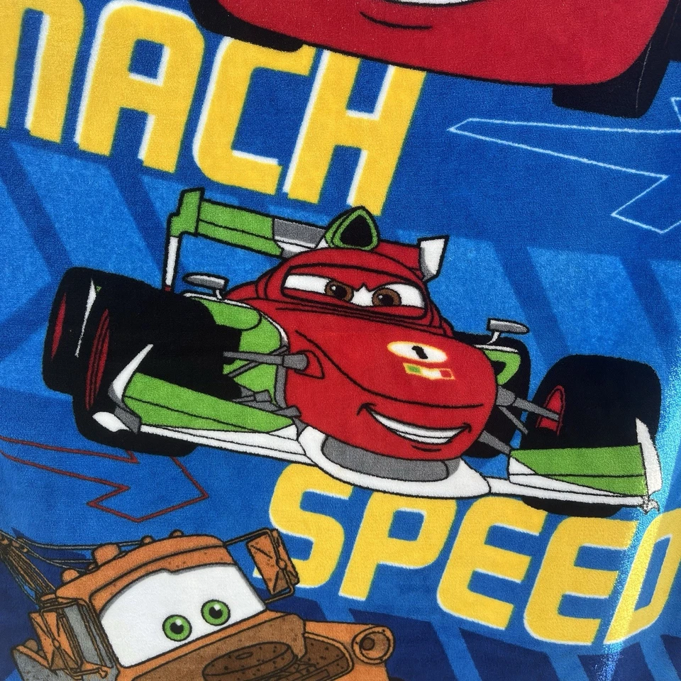 Manta de cama suave 40x50 borde satinado para cuna de coches de película Disney Pixar Foto 3 de 4