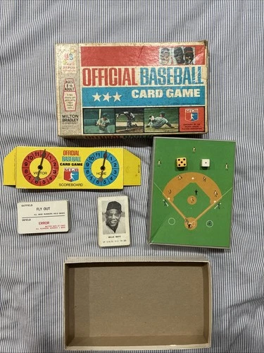 1970 Milton Bradley Official Baseball Card Game All 28 Player Cards
