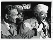1980 Press Photo Samuel Stratton and Thomas P. O'Neill of New York - tub28009