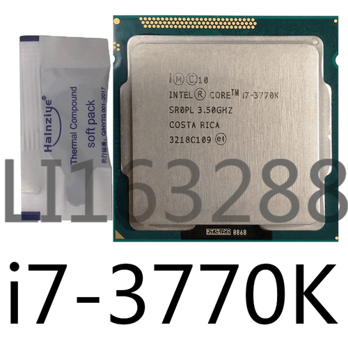 Processeur processeur Intel Core i7-3770K 3,5 GHz LGA1155 4 cœurs 8M 5 GT/s - Photo 1/1