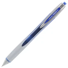 Uni-Ball Vision RT Roller Ball Pen, Bold Point, Blue Ink, Each