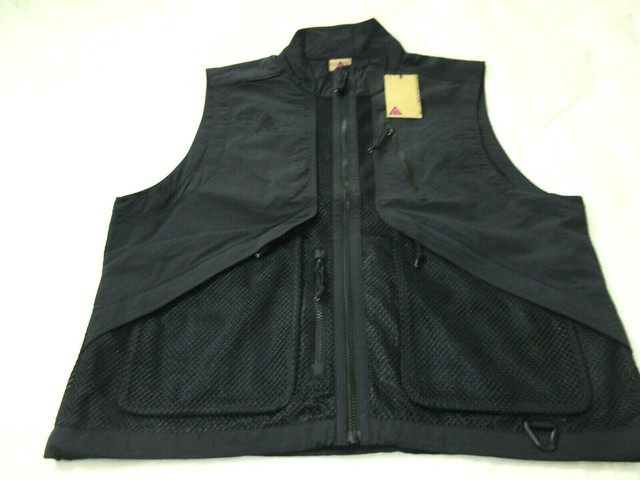 nike acg vest black