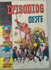 Episodios Oeste #190 Mexico Spanish 1967 Comic Book HTF