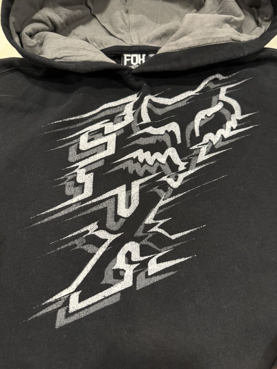 Fox Racing Hoodie Mens M Black White Logo BMX Motorcycle | eBay Fox Racing Hoodie Mens M Black White Logo BMX Motorcycle | eBay