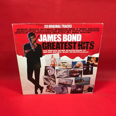 VARIOUS James Bond Greatest Hits 1982 UK vinyl LP George Martin theme Goldfinger