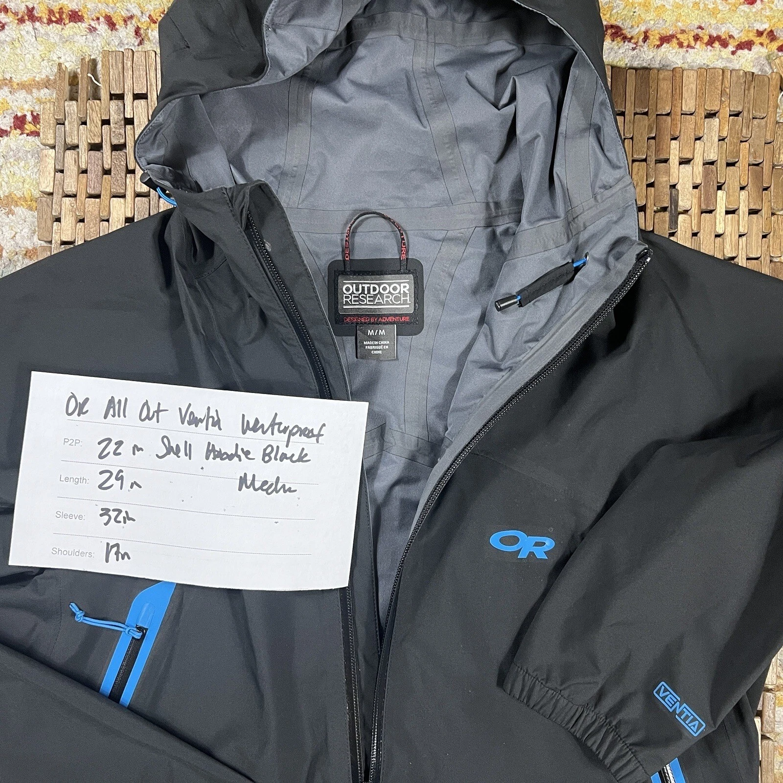 outdoor-research trailblazer waterproof shell jacket