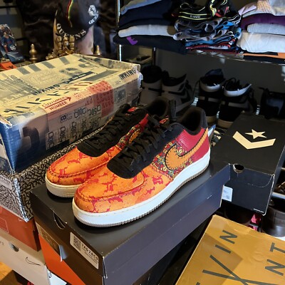 Size 14 Nike Air Force Low Premium Chinese New Year