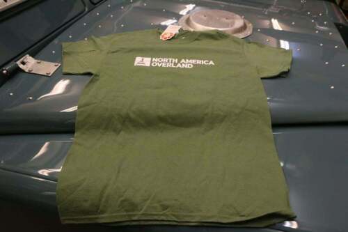 North America Overland T-shirt- Green- Size Small - Picture 1 of 2