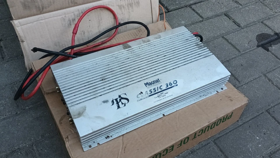 Amplificador coche Magnat Classic 360 4x 60 vatios Foto 3 de 4