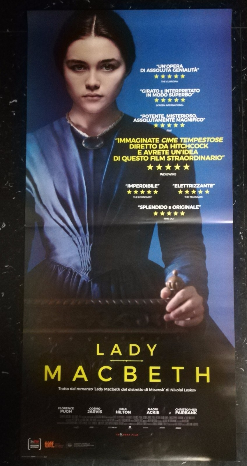Locandina originale film Lady Macbeth (2017) - Regia di William Oldroyd