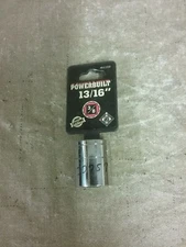 New PowerBuilt 13/26" 12 Point 3/8" Standard Socket 641009