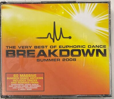 Various - Very Best of Euphoric Dance (Breakdown - Summer 2008) (3CD) New Sealed
