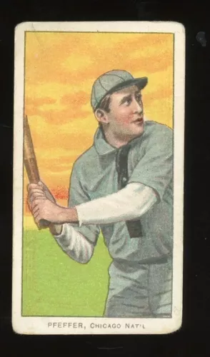 1909-11 T206 Baseball #388 Francis Pfeffer GD