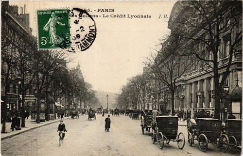 Carte Postale Ancienne - Paris 2e - 75 Rue Richelieu - Hôtel De Villarceaux (978702)
