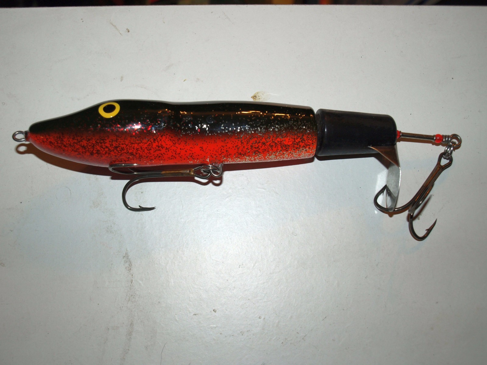 Salmo Turbo Jack Topwater, 18cm/90gms pike lure, Super noisy blade bait