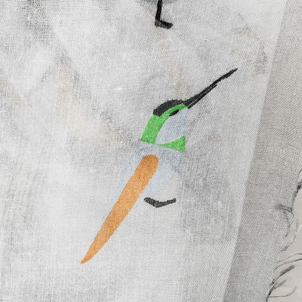 Bird patterned  scarf - image 6