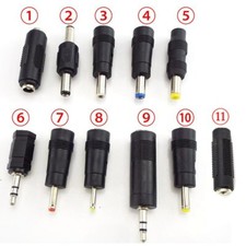DC 5.5X 2.1mm 2.5mm 3.5mm 1.35mm 6.5mm female male jack plug Connector adapter