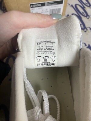 Size 9 - New Balance 1500 Made in England White Brand New