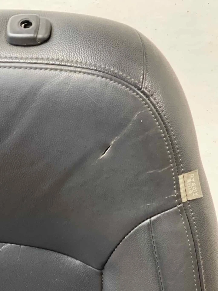 Se adapta a MITSUBISHI OUTLANDER SPORT 2013 asiento del conductor delantero izquierdo cuero negro ver fotos Foto 2 de 4