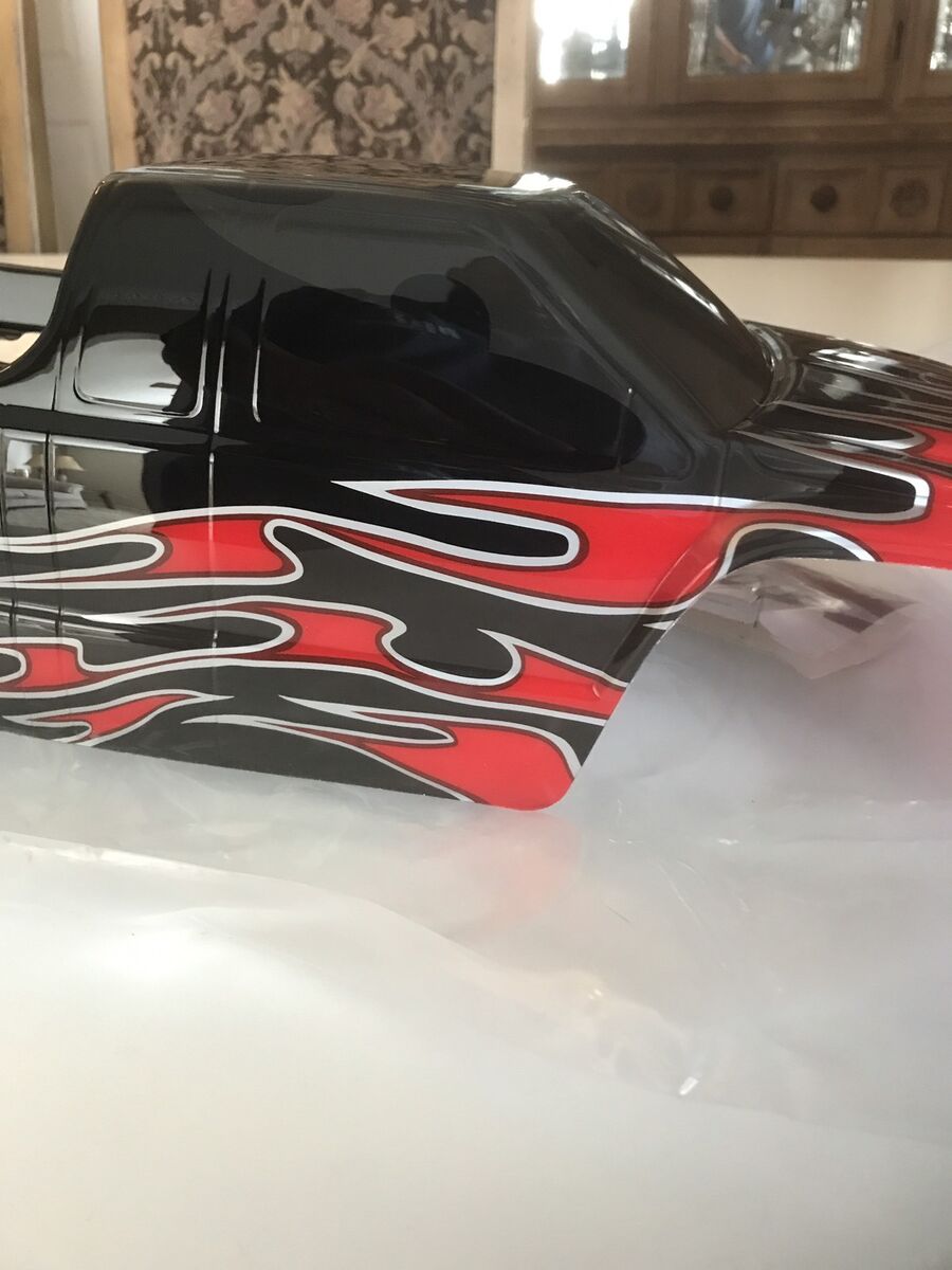 Hot Bodies Dirt Demon Chevy Silverado Long Bed Painted Body Hot Bodies Dirt Demon Chevy Silverado Long Bed Painted Body
