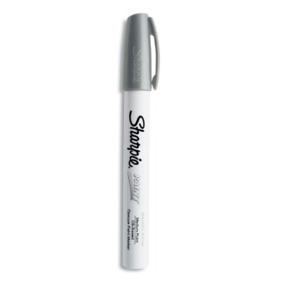 Sharpie Paint Marker Medium Point Silver Oil Base School Office Arts Crafts Home