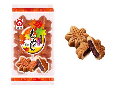 Japanische beliebte Süßigkeiten Momiji Manju verschiedene Mischung Marukyo