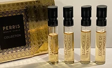 Perris Monte Carlo Essence De Patchouli Eau de Parfum Vials / Samples  -4 x 2 ml