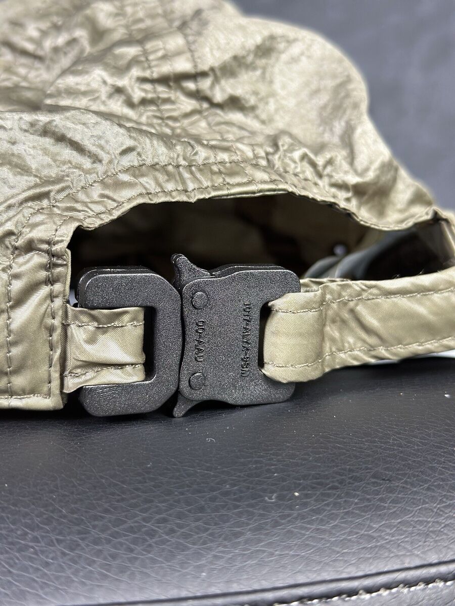 1017 Alyx 9SM LOGO Hat Nylon Buckle Brown One Size | eBay 1017 Alyx 9SM LOGO Hat Nylon Buckle Brown One Size | eBay