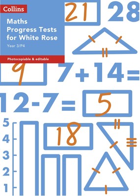 Jahr 3/P4 Mathe Fortschrittstests für Weiße Rose (Collins Tests & Bewertung)