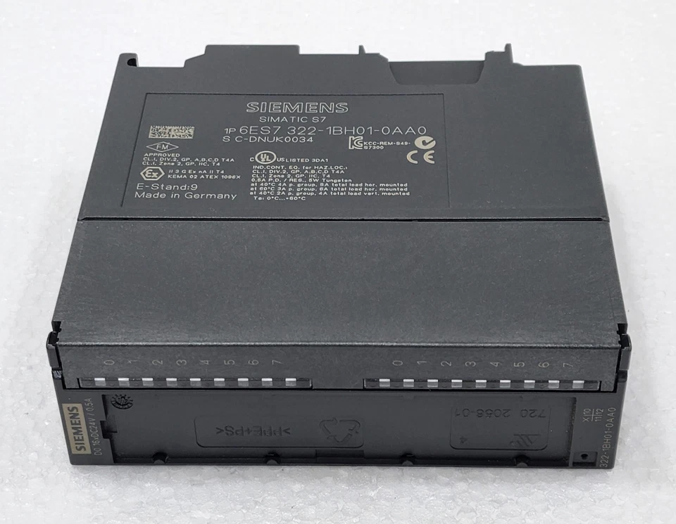 SIEMENS 6ES7322-1BH01-0AA0 SIMATIC S7300 Módulo De 16 DO 6ES7 322-1BH01-0AA0 #3 - Imagen 4 de 4