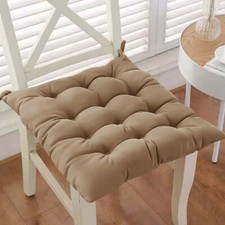 New Chair Seat Pad Cushion Tie on Plain Dining Garden Room Kitchen Patio Cushion