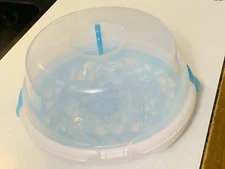 Munchkin Baby Bottle Sterilizer Steam Guard Microwave Cleaner All Natural NWB
