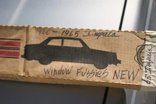 65 1965 2 Door Hardtop PUI Interiors NOS Window Fuzzies Weatherstripping Kit