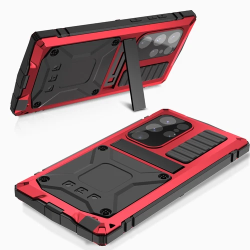 Metal Full Hard back hard Silicon case For Samsung S25 S24 Ultra S21 FE S23 S22+ - 第 7/8 張圖片
