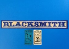 Playmobil Western * Blacksmith *autocollant - Sticker Maison Western