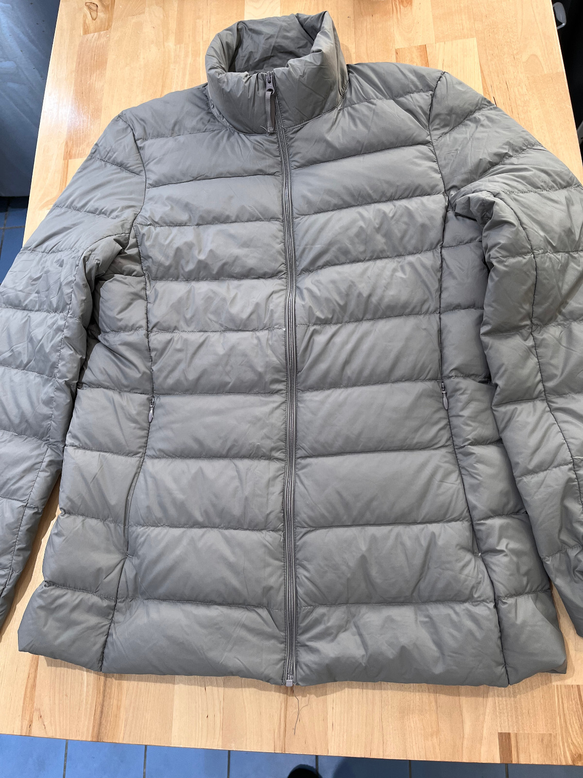 Quince GRAY Lightweight Down Packable Puffer Jack… - image 3
