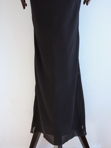 Christian Dior by John Galliano Spring 2007 Black Draped Silk Rhinestone Gown - Picture 12 of 12