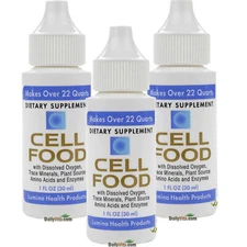 3 x Cellfood Liquid Concentrate 1 fl oz