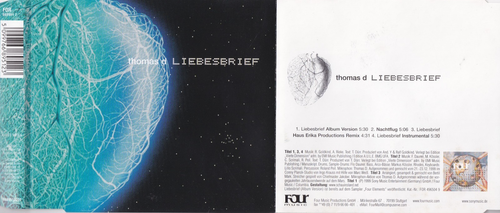 Thomas D - Liebesbrief (4 Track Maxi CD)